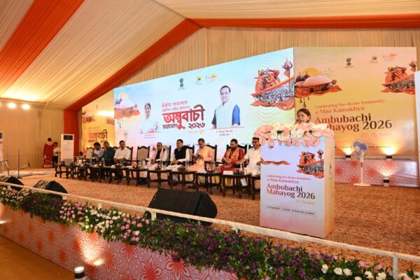কামাখ্যাত অম্বুবাচী মহাযোগ ২০২৬ মেলাৰ শুভ উদ্বোধন কৰিলে পৰ্যটন মন্ত্ৰী অজন্তা নেওগে । Ambubachi Mela 2026