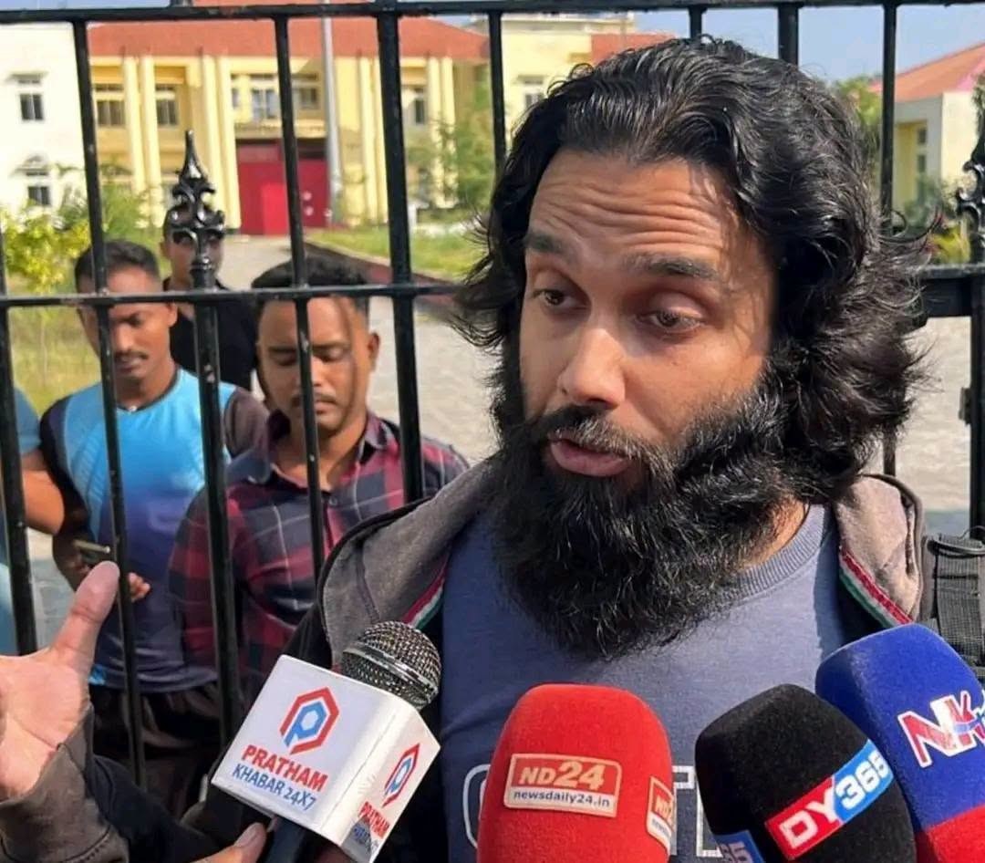 মুকলি আকাশৰ তললৈ সন্দীপন গাৰ্গ, কাৰাগাৰৰ পৰা ওলাই ক’লে—‘সত্যৰ সদায় জয় হ’ব’Sandipan Garg: