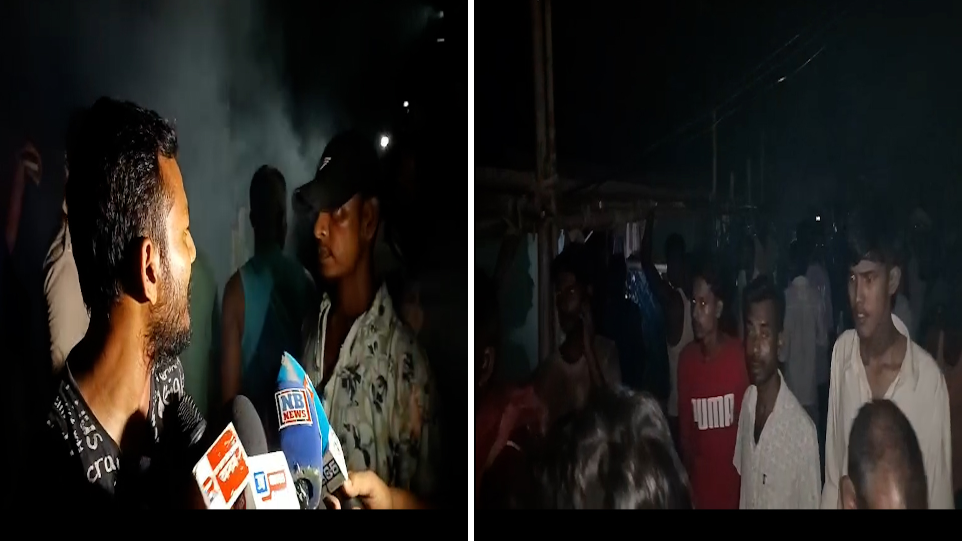 যোৰহাটত বিধ্বংসী অগ্নিকাণ্ড, বিস্ফোৰিত গেছ চিলিণ্ডাৰে ছানি ধৰিলে অঞ্চল । Jhorhat