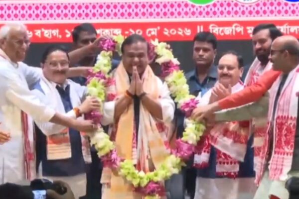 শিৰোনামঃ অসমত পুনৰ বিজেপি-এনডিএ চৰকাৰ, দ্বিতীয়বাৰৰ বাবে মুখ্যমন্ত্ৰী হ’ব Himanta Biswa Sarma