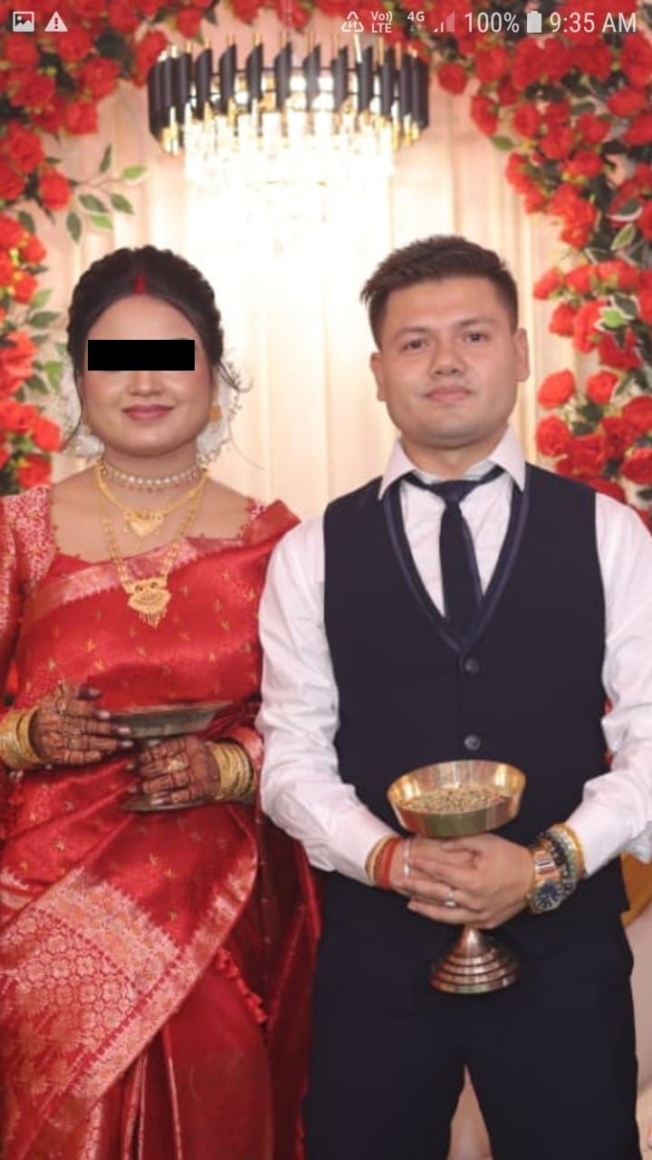 নৱবিবাহিত পত্নীৰ ওপৰত স্বামীৰ অকথ্য নিৰ্যাতনৰ অভিযোগ